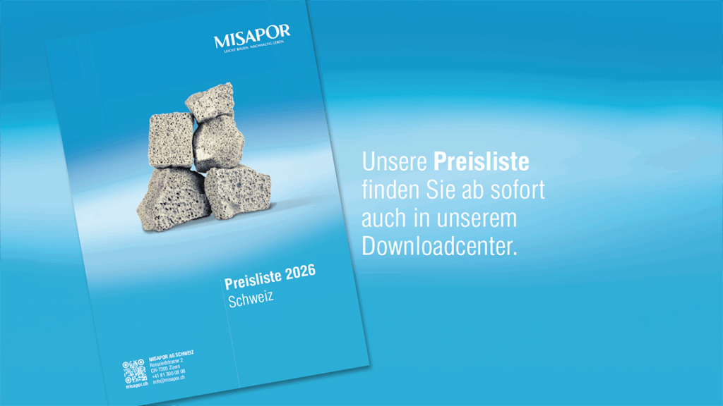 MISAPOR Preisliste 2026